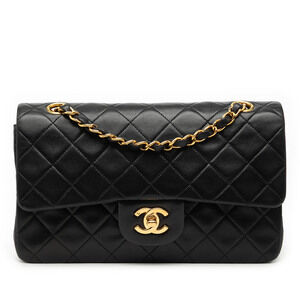 Pre-Loved Chanel Small Classic Lambskin Double Flap